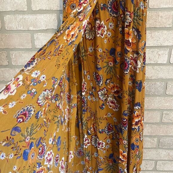 Patrons of Peace Floral Maxi Dress Size S - Picture 6 of 9